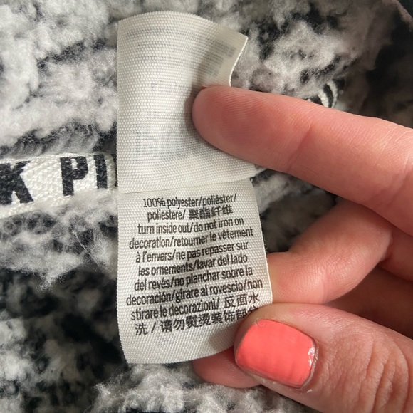 🔸 VS Pink 🔸 oversized sherpa sweater - Picture 5 of 7